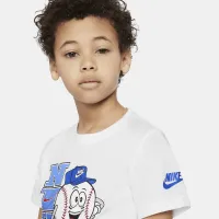 Nike Little Kids' Graphic T-Shirt White