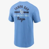 Tampa Bay Rays 2-Hit мужские Nike MLB футболка синий