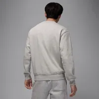 Nike Jordan Brooklyn Fleece чоловічі Crew-Neck світшот колір сірий