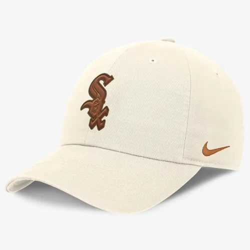 Chicago цвет белый Sox Dunk Club мужские Nike MLB Adjustable Hat цвет коричневый