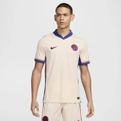 Chelsea FC 2024/25 Stadium Away мужские Nike Dri-FIT Soccer Replica Jersey цвет коричневый