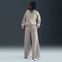 Nike Sportswear Phoenix Fleece жіноча Wide-Leg Sweatpants колір сірий
