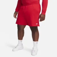 Nike Club чоловічі Knit шорти колір червоний