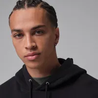 Nike Jordan Flight Fleece мужские Pullover Толстовка с капюшоном цвет черный