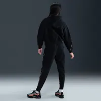 Nike Sportswear Club Fleece Big детские (Girls') Boxy Толстовка с капюшоном цвет черный