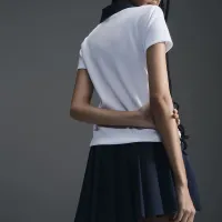 Nike Women by YOON женская Short-Sleeve Polo цвет белый