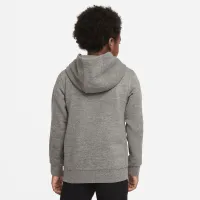 Nike Sportswear Club Fleece Little Kids' Pullover Hoodie Grey
