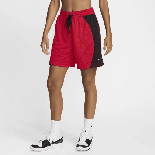 Nike Essential женская Dri-FIT Mesh баскетбольные шорты цвет красный