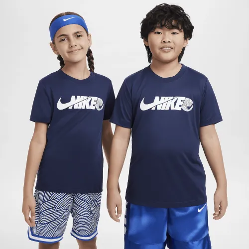 Nike Legend Big дитячі Dri-FIT футболка блакитний