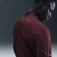 Nike Stride чоловічі Dri-FIT 1/4-Zip Running Top колір червоний