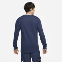 Nike мужские Long-Sleeve баскетбольные футболка синий