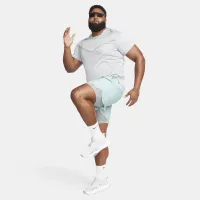 Nike TechKnit чоловічі Dri-FIT ADV Short-Sleeve Running Top колір сірий