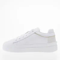 Кроссовки Tommy Hilfiger Signature Leather Monogram Court FW0FW07387-YBS - Белые