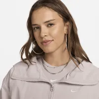 Nike Sportswear Everything Wovens женская оверсайз Hooded Куртка цвет фиолетовый