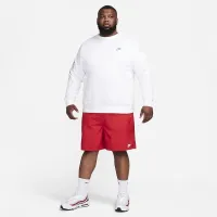 Nike Club чоловічі Woven Flow шорти колір червоний