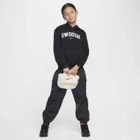 Nike Big детские Faux Fur Crossbody сумка (1L) цвет белый