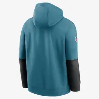 Jacksonville Jaguars Sideline Team Issue Club чоловічі Nike NFL Pullover Толстовка з капюшоном колір зелений