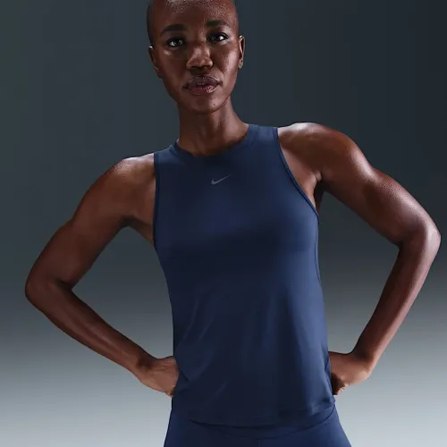 Nike One Classic жіноча Dri-FIT Tank Top блакитний