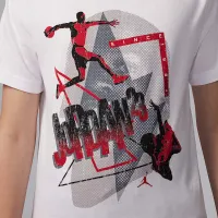 Nike Jordan Big детские 3Peat футболка цвет белый
