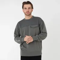 Кофта/футболка Champion бавовняніC Logo Embroideколір червоний 217073-ES525 - Сіра