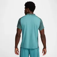 NikeCourt Heritage мужские Tennis Polo цвет зеленый