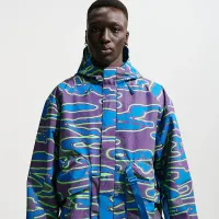 Nike Project F.R.O.G. чоловічі Storm-FIT Hooded Куртка колір фіолетовий