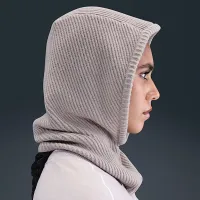 Nike City Knit Hood колір чорний