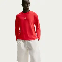 Nike Sportswear Long-Sleeve футболка цвет красный
