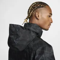 Chelsea FC Windrunner Third мужские Nike Soccer Anorak Куртка цвет черный