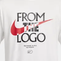 Nike Max90 мужские Long-Sleeve баскетбольные футболка цвет белый