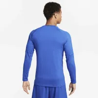 Nike Pro чоловічі Dri-FIT Slim Long-Sleeve Fitness Top блакитний
