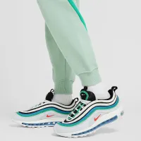 Nike Air Big детские Fleece Joggers цвет зеленый