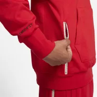 Nike Dri-FIT Standard Issue чоловічі Pullover баскетбольні Толстовка з капюшоном колір червоний