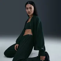 Nike Sportswear женская Pleated Куртка цвет зеленый