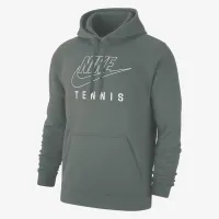 Nike Swoosh Club Fleece чоловічі Tennis Pullover Толстовка з капюшоном колір зелений