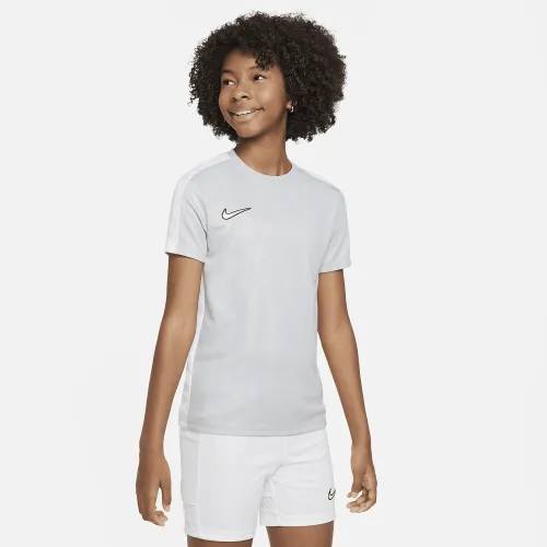 Nike Dri-FIT Academy Big дитячі Short-Sleeve Soccer Top колір сірий
