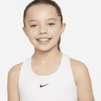 Nike Swoosh Big детские (Girls') Tank Sports Bra цвет белый