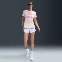 Nike Swoosh женская Wrestling футболка Pink