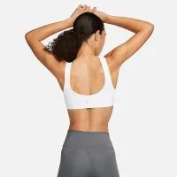 Nike Alate All U женская Light-Support Lightly Lined U-Neck Sports Bra цвет белый
