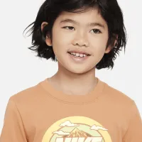 Nike Wilderness Futura Tee Little Kids футболка цвет коричневый