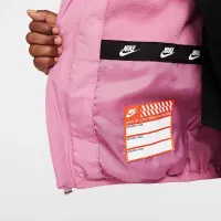 Nike Toddler Wrapped Swoosh Debossed Quilted Куртка Pink