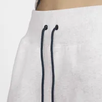 Nike Sportswear Phoenix Fleece жіноча З високою талією шорти колір коричневий
