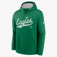 Philadelphia Eagles Rewind Club Logo чоловічі Nike NFL Pullover Толстовка з капюшоном колір зелений