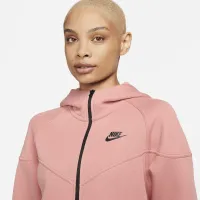Nike Sportswear Tech Fleece Windrunner женская Full-Zip Толстовка с капюшоном Pink