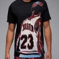 Nike Jordan Sport мужские футболка цвет черный
