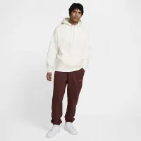 Nike Solo Swoosh чоловічі Fleece Pants колір коричневий