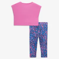 Nike Dri-FIT Baby (12-24M) 2-Piece лосіни комплект Pink