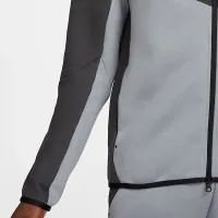 Nike Tech чоловічі Full-Zip Windrunner Толстовка з капюшоном колір сірий