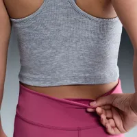 Nike One Girls' Dri-FIT Flaколір червоний лосіни колір фіолетовий