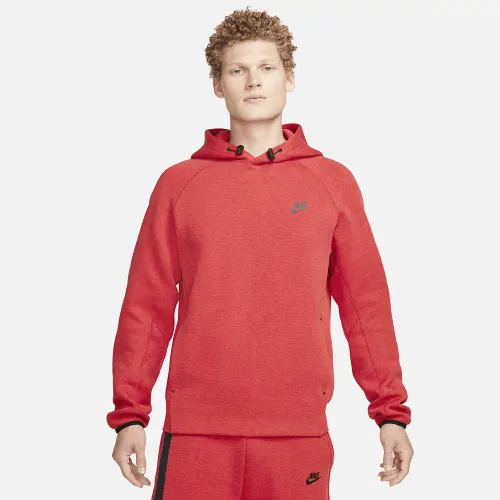 Nike Sportswear Tech Fleece чоловічі Pullover Толстовка з капюшоном колір червоний
